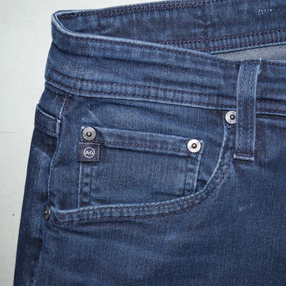 Adriano Goldschmied Men's Size 36x34 Tellis Cloud Soft Slim Fit Jeans Dark Wash - Picture 8 of 13